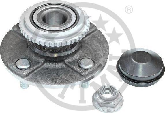 OPTIMAL Ступица задняя с подшипником Nissan Almera N16/Primera P11 (43200BM400, 962986)