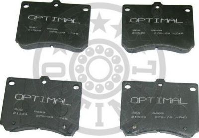 Optimal 9669 комплект тормозных колодок, дисковый тормоз на MAZDA 323 F VI (BJ)