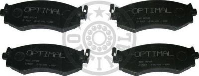 Optimal 9705 комплект тормозных колодок, дисковый тормоз на NISSAN PRIMERA Traveller (W10)