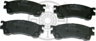 Optimal 9811 комплект тормозных колодок, дисковый тормоз на MAZDA 626 IV Hatchback (GE)
