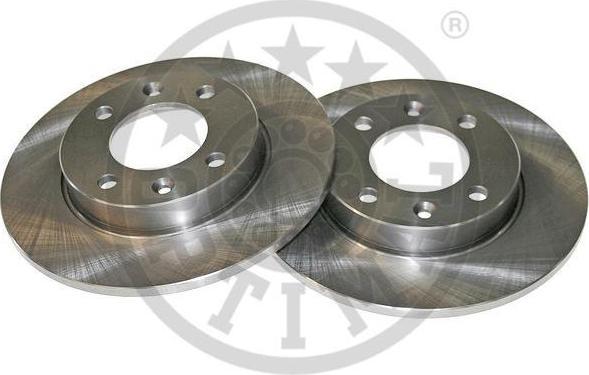 OPTIMAL Диск тормозной зад. не вентил. PSA C2/C3/Berlingo/307/Partner 1,4-2,0L 98-> (247X9mm) 4246X8 (4246W9, BS-6160)