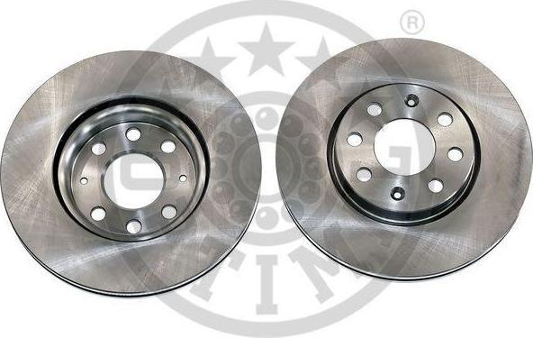 OPTIMAL Диск тормозной перед. OPEL Corsa D//Punto 1,0-1,4L 06-> (257x22mm) (0569065, BS-7664)