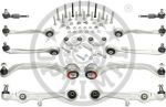 OPTIMAL Рычаги, комплект передней подвески VAG : AUDI A4/A6/VW PASSAT (8 рычагов + 2 наконечника руливых тяг +2 стойки стабилизатора + комплект крепежный) (8D0498998, G8-530)