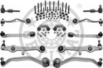 OPTIMAL Комплект рычагов передней подвески / AUDI A-6,SKODA SUPERB,VW Passat-V (8 рыч+2 нак+2 тяг.стаб.+крепеж) (4B3498998, G8569)