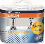 OSRAM Лампа OSRAM H7 12V 55W64210ULT H7 55W Ultra Life (N400809000007, 64210ULT-DUO)