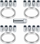 Монтажный комплект OZ Racing 81710486: 16 гаек DST20B M12x1,25, конус 60°, 4 кольца S 68/54,06 мм со стопорами и ключ CH19