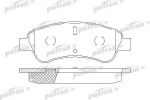 PATRON Колодки тормозные дисковые передн CITROEN: BERLINGO 05-, BERLINGO фургон 05-, XSARA 97-05, XSARA Break 97-05, XSARA PICASSO 05-, XSARA купе 98-05, PEUGEOT: 1007 05-, 206 CC (PBP1399)