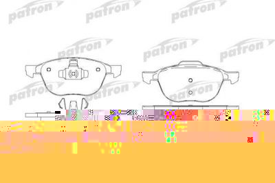 Patron PBP1594 комплект тормозных колодок, дисковый тормоз на FORD FOCUS II (DA_)