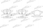 PATRON Колодки тормозные дисковые передн AUDI: A4 00-04, A4 04-, A4 Avant 01-04, A4 Avant 04-, A4 кабрио 02-, A6 97-05, A6 04-, A6 Avant 97-05, A6 Avant 05-, SKODA: SUPERB 02-, VW (PBP1717)