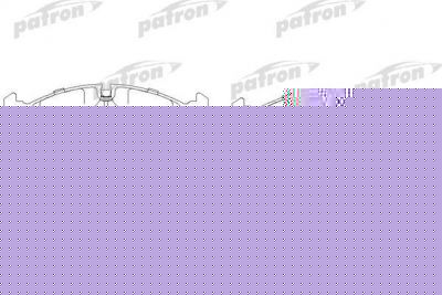 PATRON Колодки тормозные дисковые передн : 3 86-92, 3 кабрио 88-91, 5 81-87, 6 76-90, FERRARI: 208/308 82-89, 328 GTB 85-89, 328 GTS 85-89, MONDIAL 85-88, MONDIAL кабрио 85-88, (PBP256)