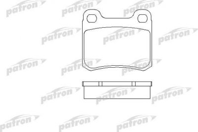 Patron PBP328 комплект тормозных колодок, дисковый тормоз на MERCEDES-BENZ 190 (W201)