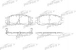 PATRON Колодки тормозные дисковые передн HYUNDAI: SANTAMO 99-, MITSUBISHI: COLT III 90-92, COLT IV 92-96, ECLIPSE I 91-95, ECLIPSE II 95-99, GALANT IV 88-92, GALANT IV седан 87-92 (PBP764)