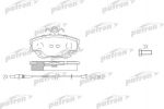 PATRON Колодки тормозные дисковые передн RENAULT 19 I 88-92, 19 I Chamade 88-92, 19 I фургон 88-92, 19 II 9 (PBP845)