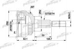 PATRON ШРУС наружн к-кт OPEL: VECTRA/ASTRA 1.8-2.0 с и без ABS 8.91- (PCV1051)