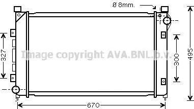 Prasco AU2163 радиатор, охлаждение двигателя на LAND ROVER FREELANDER Soft Top (LN_)