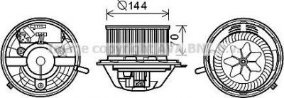 Prasco BW8454 электродвигатель, вентиляция салона на 3 Touring (E91)