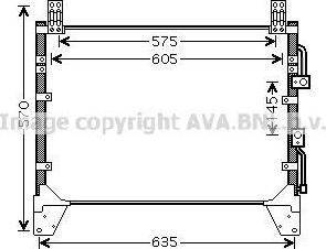 Prasco DW5083 конденсатор, кондиционер на SSANGYONG REXTON (GAB_)