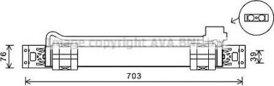 Prasco VW3315 масляный радиатор, автоматическая коробка передач на VW PASSAT (3C2)