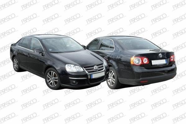 Prasco VW5202124 решетка вентилятора, буфер на VW JETTA III (1K2)