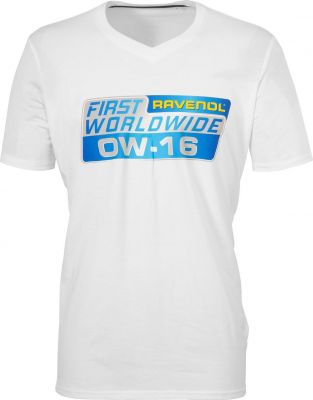 RAVENOL 2200000065735 Футболка 0W-16, XL (белая)
