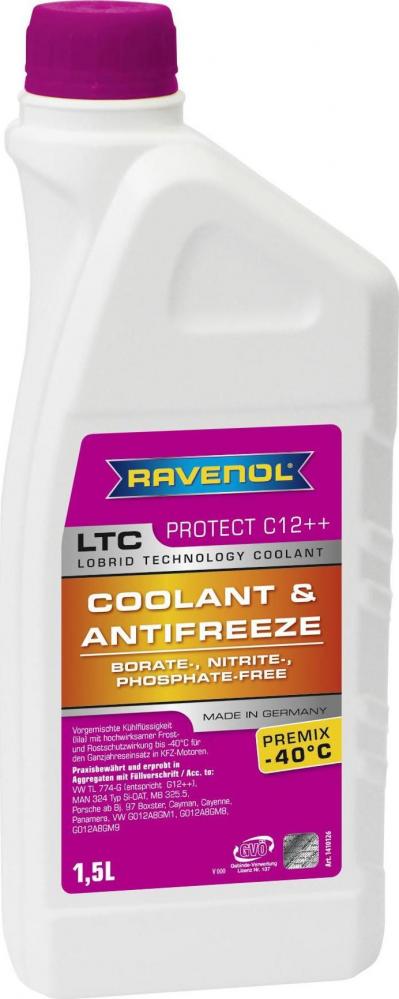 RAVENOL 4014835756113 Антифриз готовый к прим. лила LTC Lobrid Technology Coolant Premix -40 C