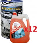 RAVENOL 4014835841857 Набор ECS EcoSynth SAE 0W-20 (60л) цвет + Ice Tiger -30 (5л)*12
