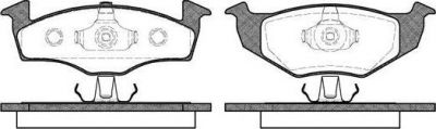 REMSA Колодки передние VW Lupo/Polo Skoda Seat (6N0698151C, 0609.10)