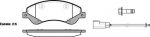 REMSA Колодки передние FORD Connect/Transit 1.8/2.2/2.4 all TDCI 2006-> (1560023, 1251.02)