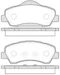 REMSA Колодки передние CITROEN C-Elysee/PEUGEOT 301 (1530.00)