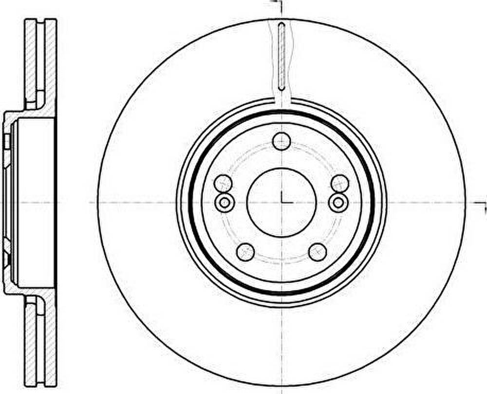 Remsa 61234.10 тормозной диск на RENAULT ESPACE IV (JK0/1_)