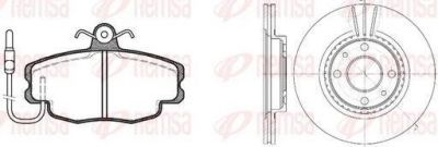 Remsa 8141.02 комплект тормозов, дисковый тормозной механизм на RENAULT MEGANE I (BA0/1_)