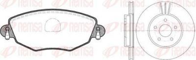 Remsa 8776.00 комплект тормозов, дисковый тормозной механизм на FORD MONDEO III (B5Y)
