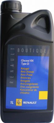 RENAULT Антифриз RENAULT зелёный концентрат 1л RENAULT Type D (7711 428 132)