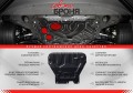 RIVAL RIVAL 111.02842.1 Защита КПП + РК + комплект крепежа, Kia Stinger 2018-, V - 2.0T; 3.3T; полный привод (111.02842.1) RIVAL RIVAL 111.02842.1 Защита КПП + РК + комплект крепежа, Kia Stinger 2018-, V - 2.0T; 3.3T; полный привод (111.02842.1)
