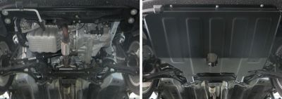 RIVAL RIVAL 111.0918.1 Защита картера + КПП + комплект крепежа Chery Tiggo 2 2017-, V - 1.5 (111.0918.1)