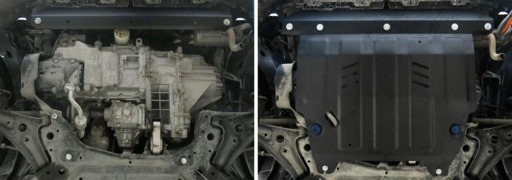 RIVAL RIVAL 111.1852.1 Защита картера + КПП, Ford Ecosport 2014-, V - 1.6; 2.0 (111.1852.1)