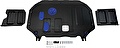 RIVAL RIVAL 111.2827.1 Защита картера + КПП + комплект крепежа, Kia Soul 2017-,V - 1.6; 1.6T (204л.с.); 2.0 (150л.с); АКПП/ (111.2827.1) RIVAL RIVAL 111.2827.1 Защита картера + КПП + комплект крепежа, Kia Soul 2017-,V - 1.6; 1.6T (204л.с.); 2.0 (150л.с); АКПП/ (111.2827.1)