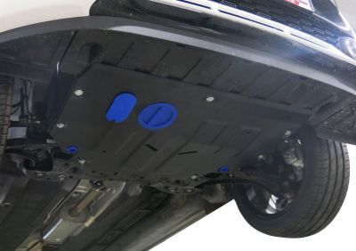 RIVAL RIVAL 111.2840.1 Защита картера + КПП + комплект крепежа, Kia Picanto 2017-, V -1.2 GTline; 1.0 (111.2840.1)