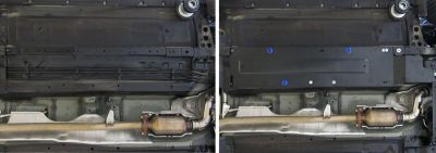 RIVAL RIVAL 111.4161.1 Защита топливных трубок, Nissan X-Trail 2015-, V - 2.0; 2.5 (111.4161.1)