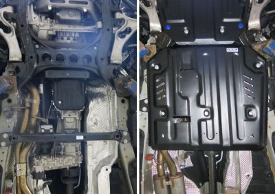 RIVAL RIVAL 111.4604.1 Защита КПП + РК, Porsche Cayenne 2014-2018, V - 3.0d; 4.1d; 4.8T/Porsche Cayenne 2010-2014, V - 3.0d (111.4604.1)