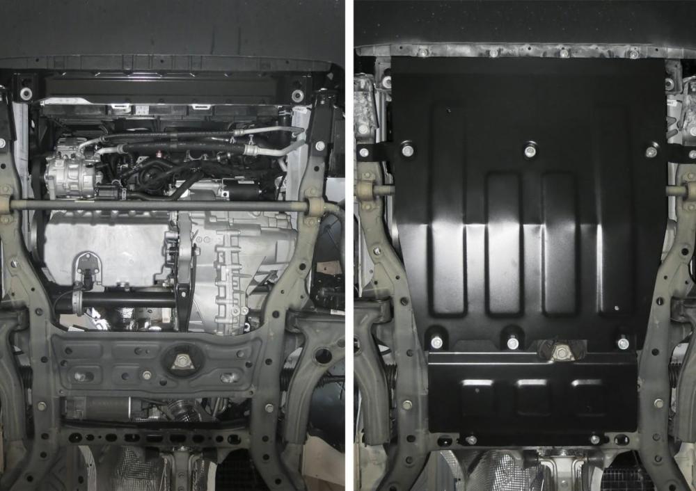 RIVAL RIVAL 111.5858.1 Защита картера и КПП + комплект крепежа, Volkswagen Crafter 2017-, V - 2.0TDI(140л.с.); V - 2.0TDI(1 (111.5858.1)