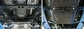 RIVAL RIVAL 222.5712.1 Защита РК + комплект крепежа, Toyota Hilux 2015-, V - 2.4d; 2.8d; полный привод (222.5712.1)