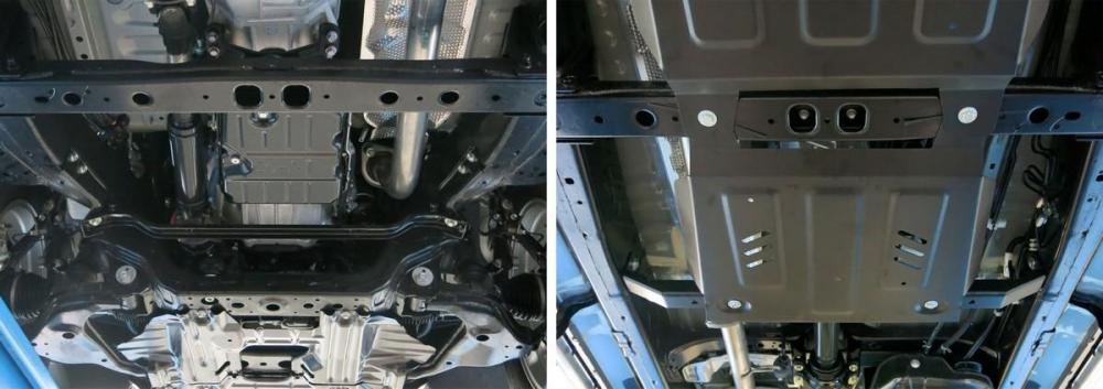 RIVAL RIVAL 222.5712.1 Защита РК + комплект крепежа, Toyota Hilux 2015-, V - 2.4d; 2.8d; полный привод (222.5712.1)