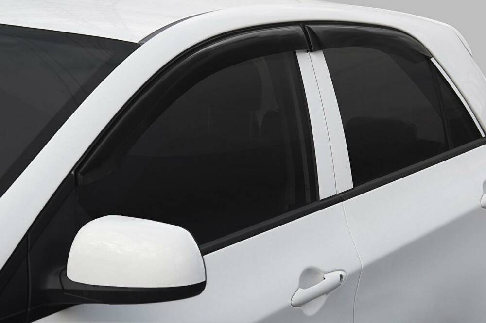 RIVAL RIVAL 32808001 Дефлекторы окон, RIVAL, для Kia Picanto 5D 2017- (32808001)