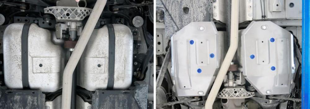 RIVAL RIVAL 333.3125.1 Защита топливного бака, Land Rover Range Rover Evoque 2011-,V - 2.0; 2.2d (333.3125.1)