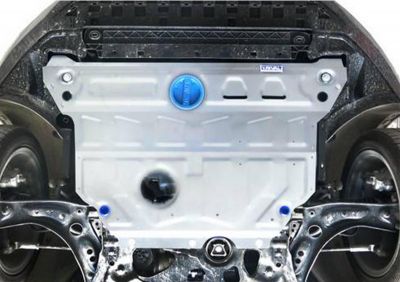 RIVAL 333.5114.1 Защита картера и кпп алюм. skoda оctavia a7 1,4tsi/1,6mpi/1,8tsi/2,0tdi 2013>(с webasto)