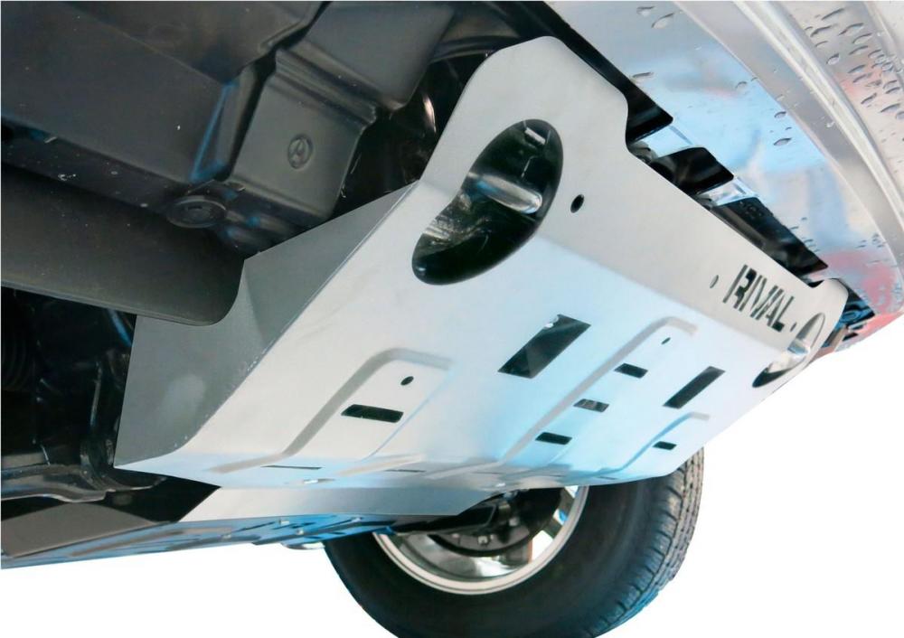 RIVAL RIVAL 333.5710.1.6 Защита радиатора + картера + комплект крепежа, Toyota Fortuner 2017-, V - 2.8d; 2,7; полный привод/T (333.5710.1.6)