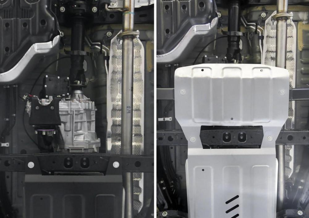 RIVAL RIVAL 333.5770.1 Защита РК + комплект крепежа, Toyota Fortuner 2017-, V - 2.8d, 2.7 (333.5770.1)