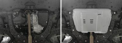 RIVAL RIVAL 333.9519.1 Защита картера + КПП + комплект крепежа, Toyota Camry 2018-, V - 2.0; 2.5; 3.5/Toyota Camry 2006-201 (333.9519.1)