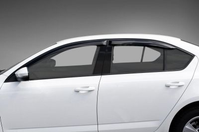 RIVAL RIVAL 35101001 Дефлекторы окон, RIVAL, для Skoda Octavia A7 SD 2013- (35101001)